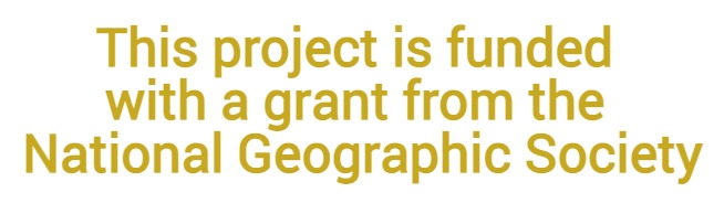 This project is funded with a grant from the National Geographic Society